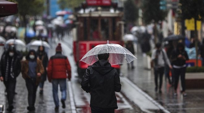 Meteoroloji’den bazı bölgelere gök gürültülü sağanak yağış uyarısı